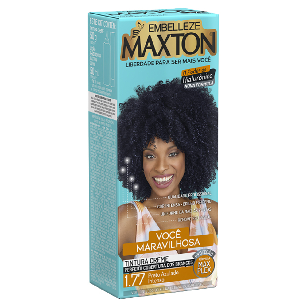 TINT EMBEL MAXTON PRETO AZULADO INTE 1.7