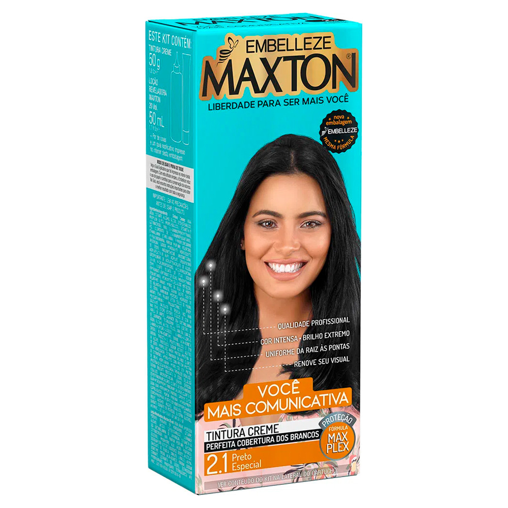 TINT EMBEL MAXTON PRETO ESPECIAL 2.1