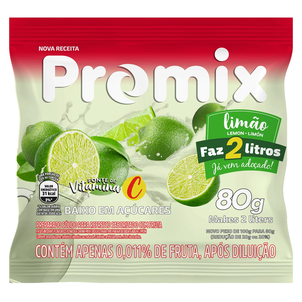 REFRESCO PROMIX 80G LIMAO