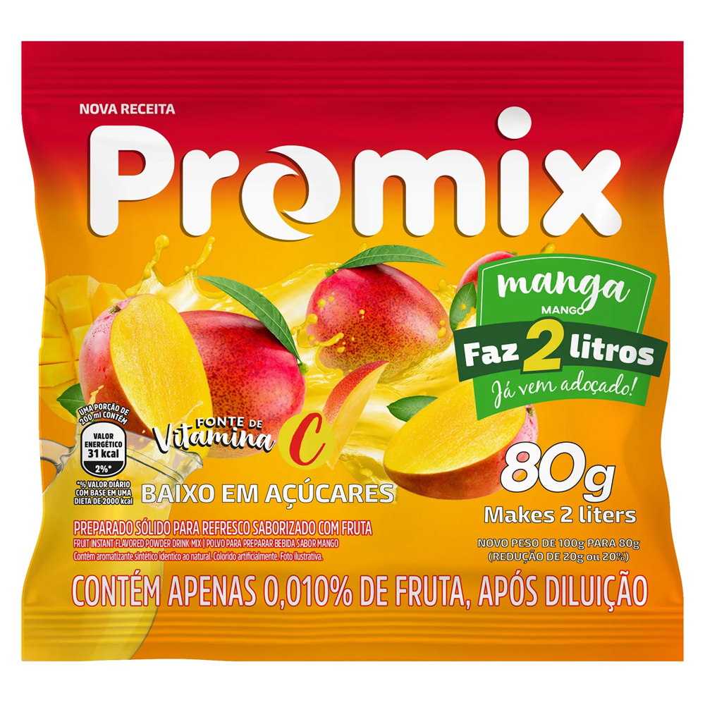 REFRESCO PROMIX 80G MANGA