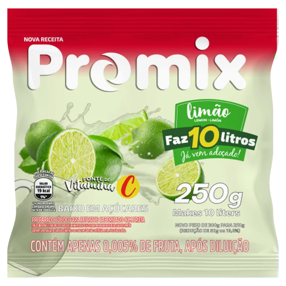 REFRESCO PROMIX 250G LIMAO
