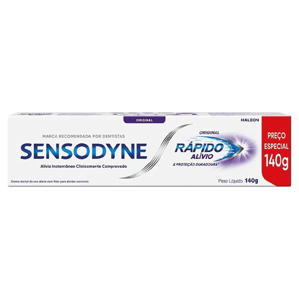 CR DENT SENSODYNE 140G RAP ALIVI+ B SIZE