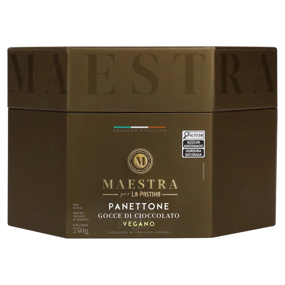 PANETTONE LA PASTINA 750G  CHOC VEGANO