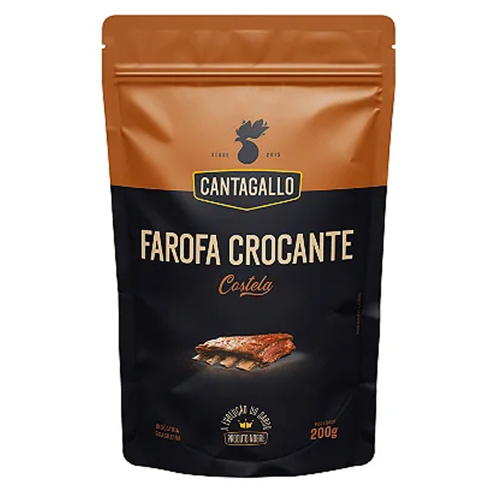 FAROFA CANTAGALLO 200G COSTELA CROCANTE