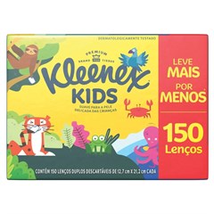 LENCO DE PAPEL KLEENEX BOLSO 150UN