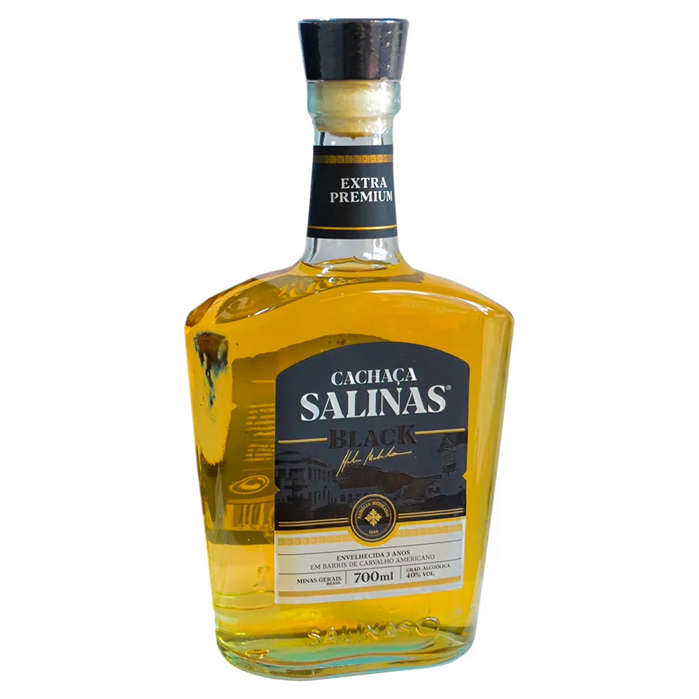 CACHACA SALINAS BLACK 700ML