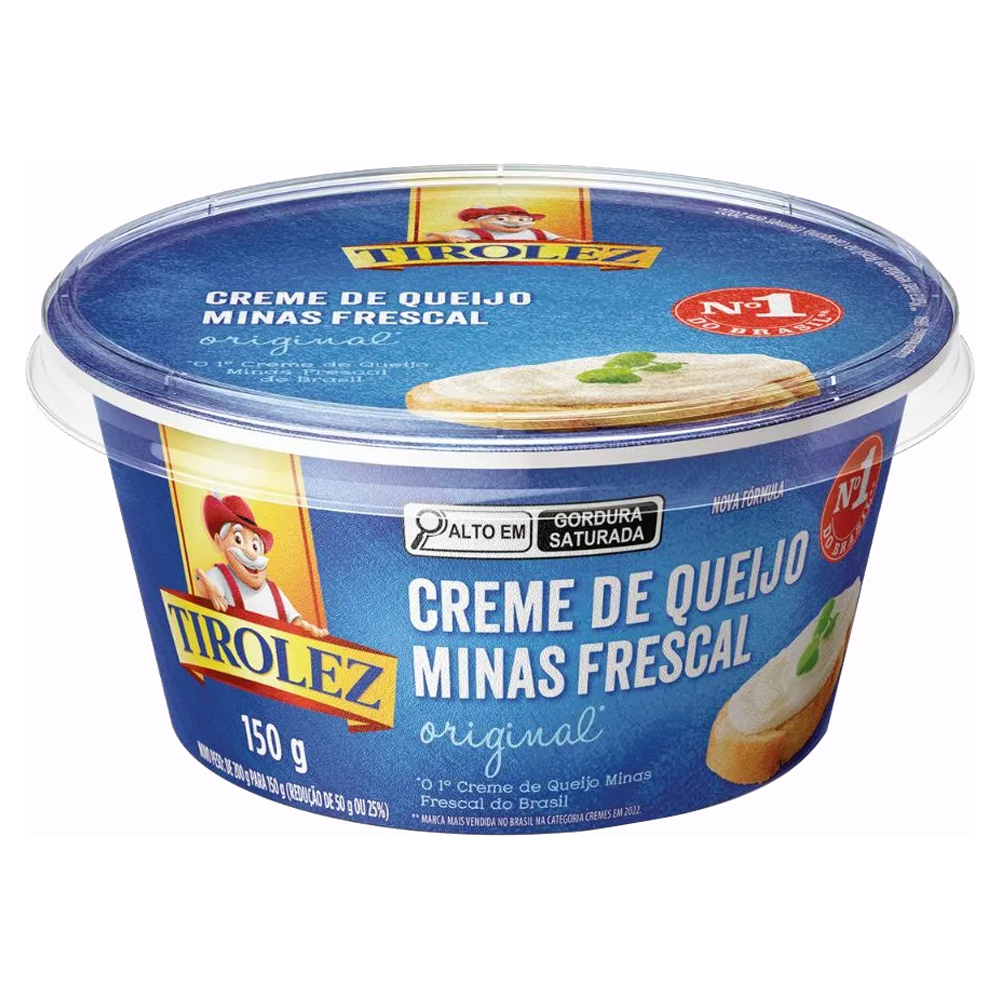 CREME MINAS FRESCAL TIROLEZ 150G