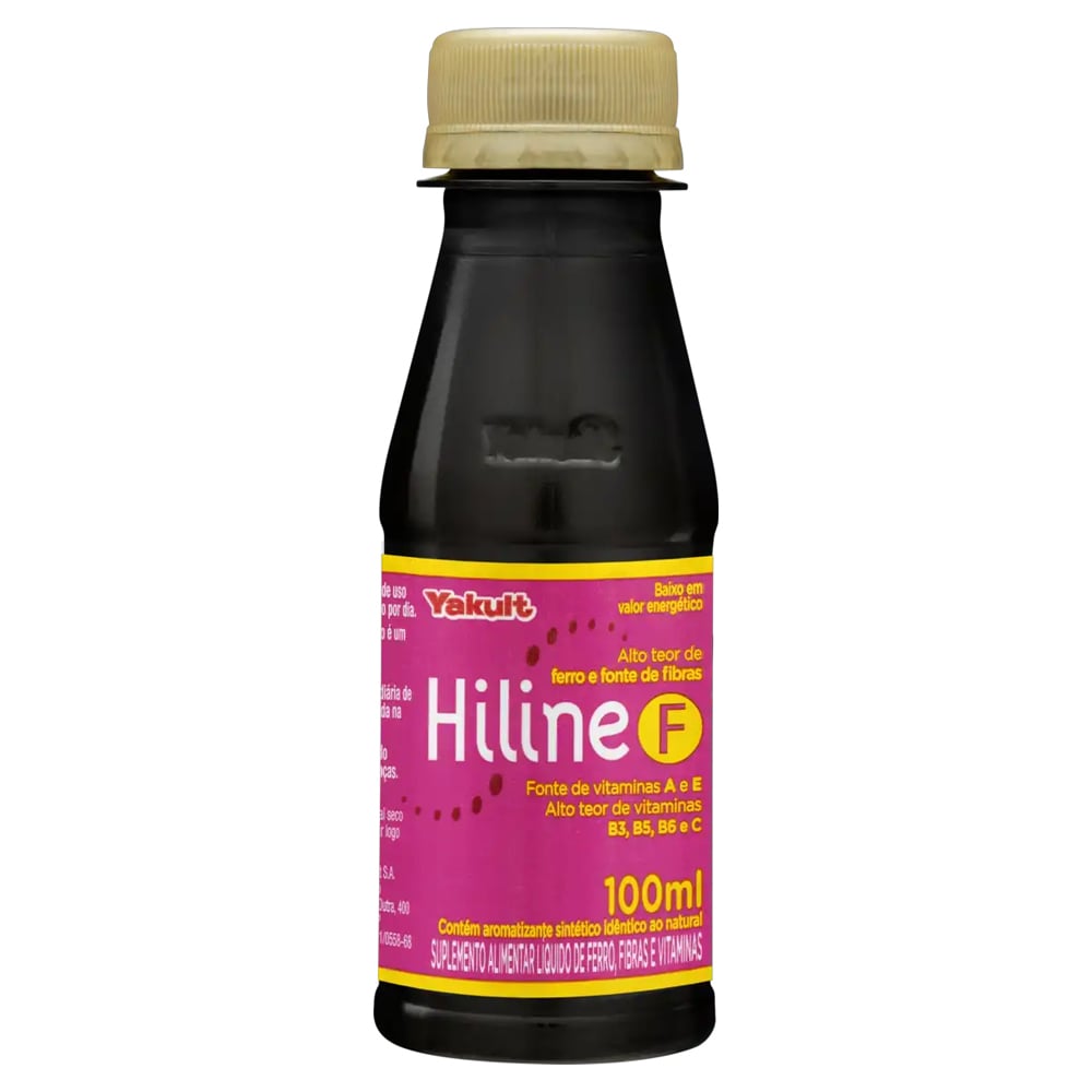 SUPLEMENTO ALIMENTAR LÍQUIDO YAKULT HILINE F FRASCO 100ML