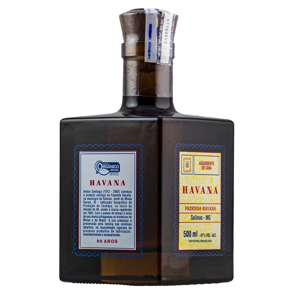 CACHACA HAVANA 80 ANOS 500ML