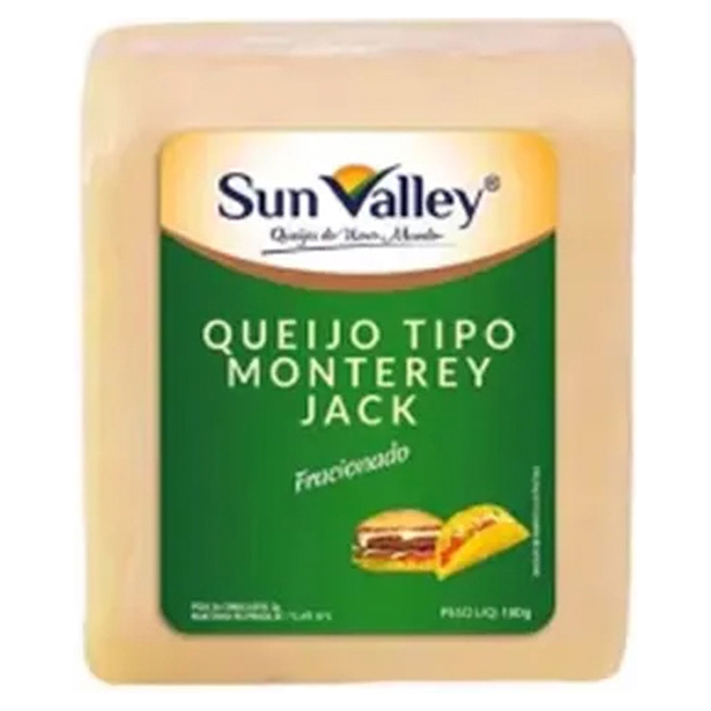 QUEIJO MONTEREY JACK SUN VALLEY FR 180G