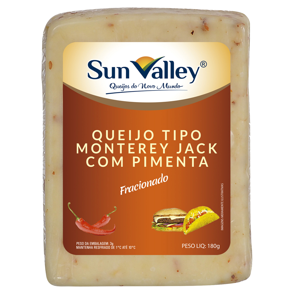 QUEIJO MONTEREY PIM JACK VALLEY FR 180G