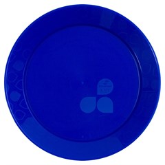 PRATO REDONDO STRAWPLAST AZUL 15CM 