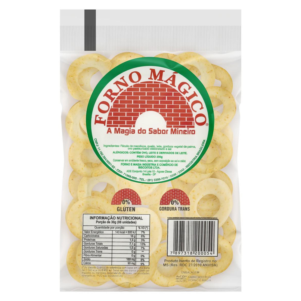 BISCOITO FORNO MÁGICO 120G PETA ARGOLA