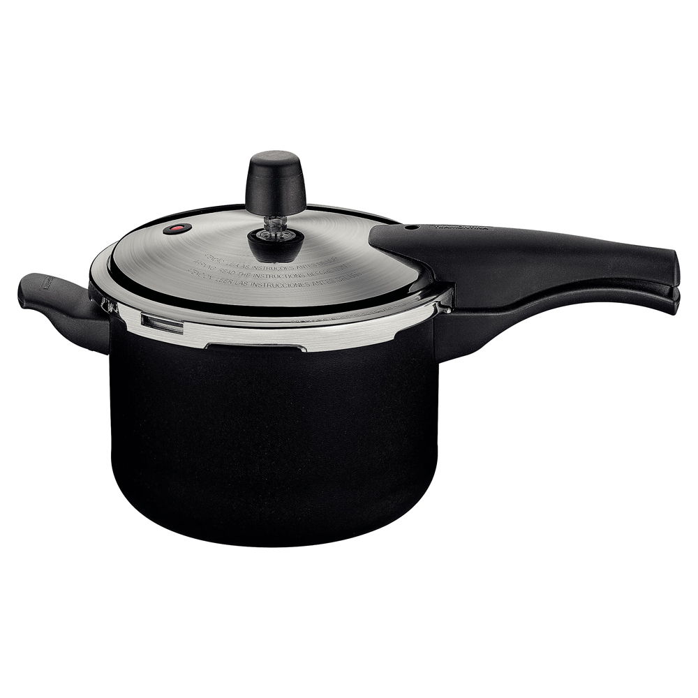PANELA PRESSÃO TRAMONTINA VANCOUVER EFFECT PRETA 4,5L