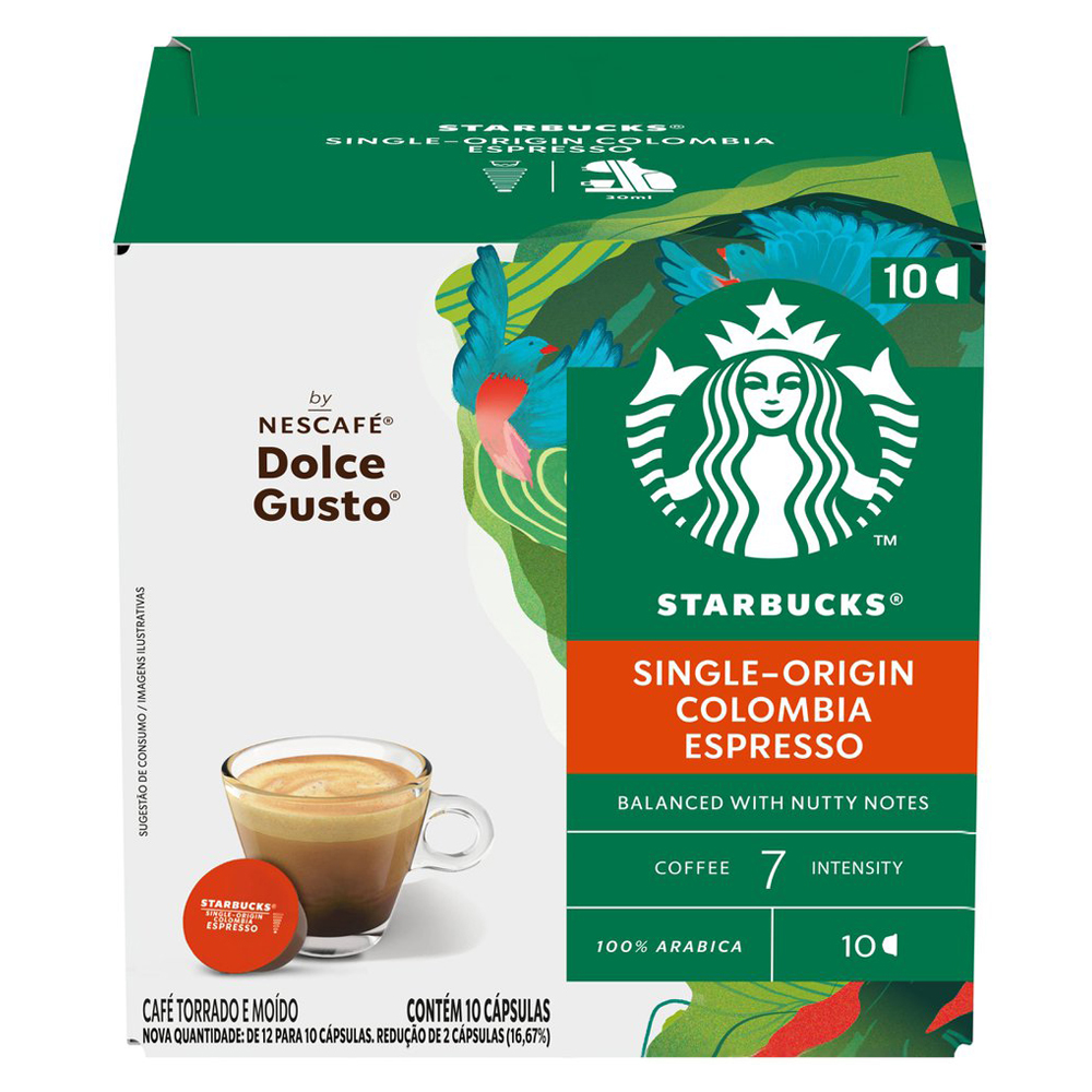 Capsula de Cafe Starbucks Nespresso Caffe Verona 55g