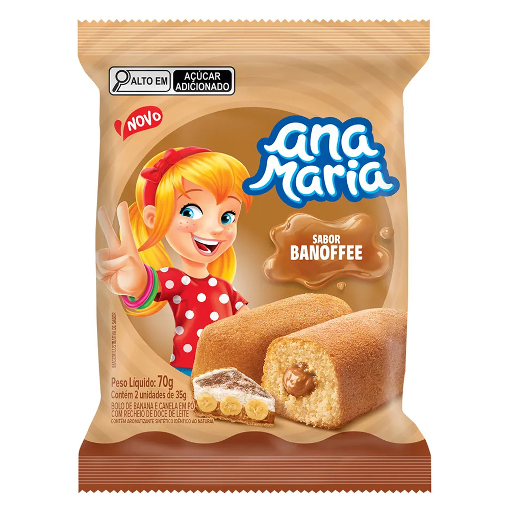 BOLO ANA MARIA PULLMAN 70G BANOFFEE
