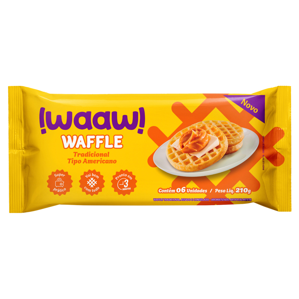 WAFFLE TRADICIONAL WAAW 210G