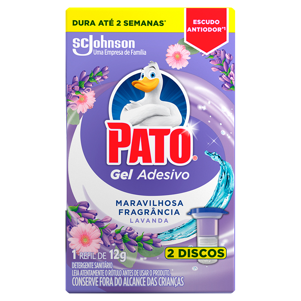 PATO GEL ADESIVO LAVAND 2RF 50% DES DISC