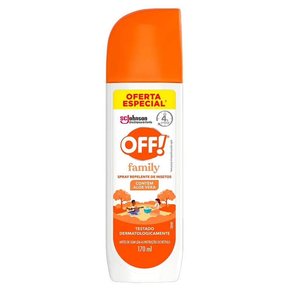 REPELENTE OFF LOCAO FAMILY 170ML