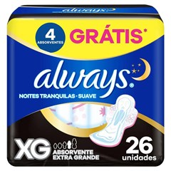 ABS ALWAYS NOITE PROMO SUAVE C/ABAS 26UN