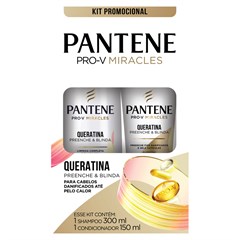 SH 300ML+COND PANTENE 150ML QUERATINA