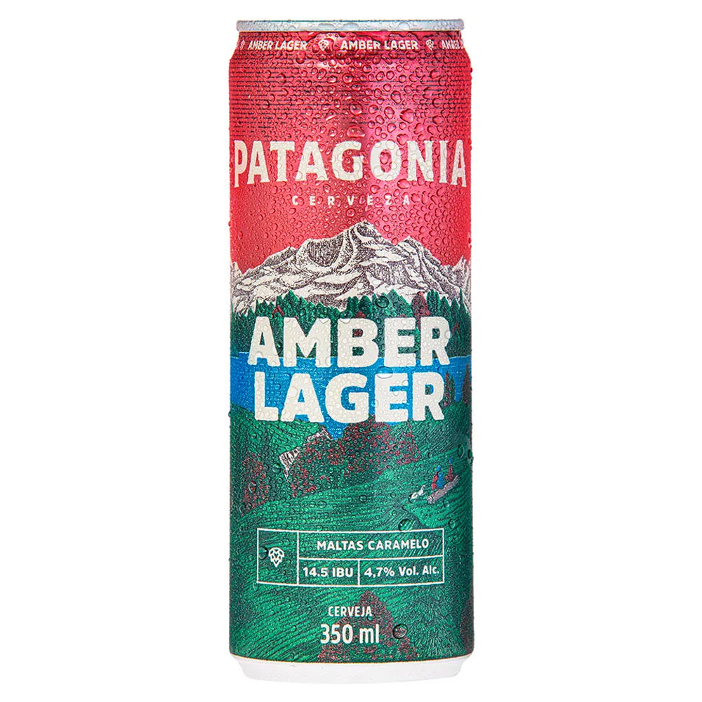 CERVEJA PATAGONIA AMBER LAGER 350ML