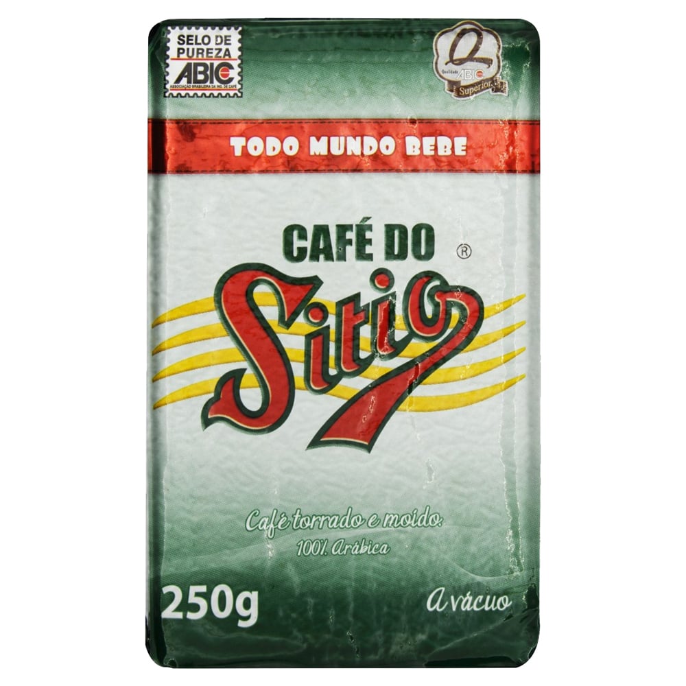 CAFÉ TORRADO E MOÍDO A VÁCUO SITIO PACOTE 250G
