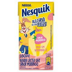 BEB LACTEA LIQ NESQUIK 180ML MORANGO