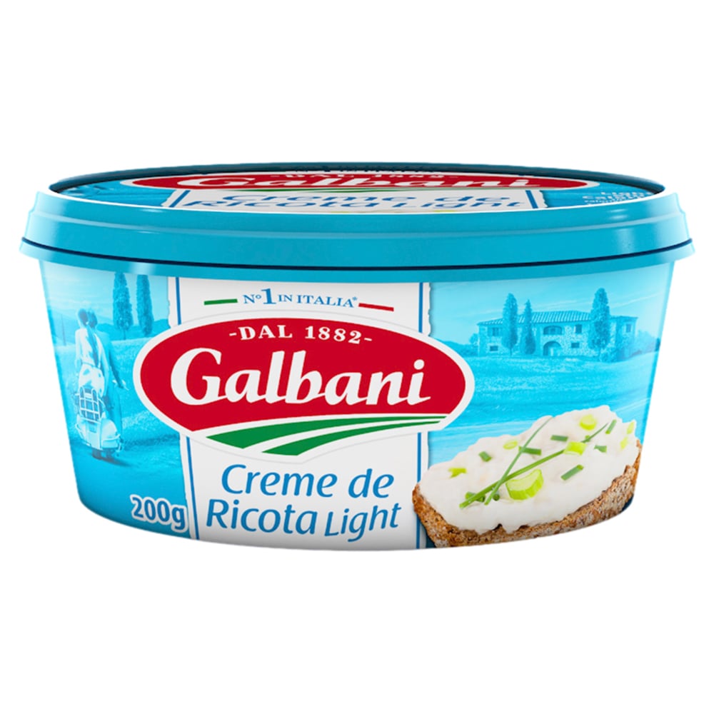 CREME DE RICOTA LIGHT GALBANI  200G