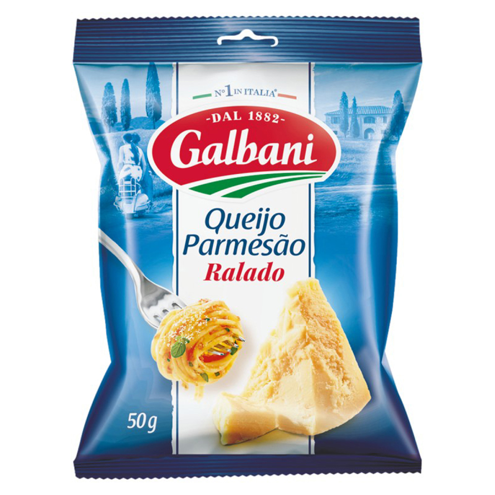 QUEIJO RALADO GALBANI PARMESAO 50G