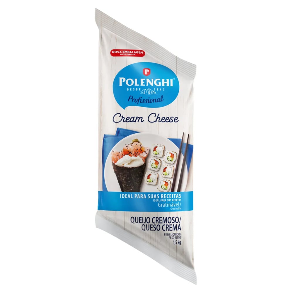 CREAM CHEESE BISNAGA POLENGHI 1KG