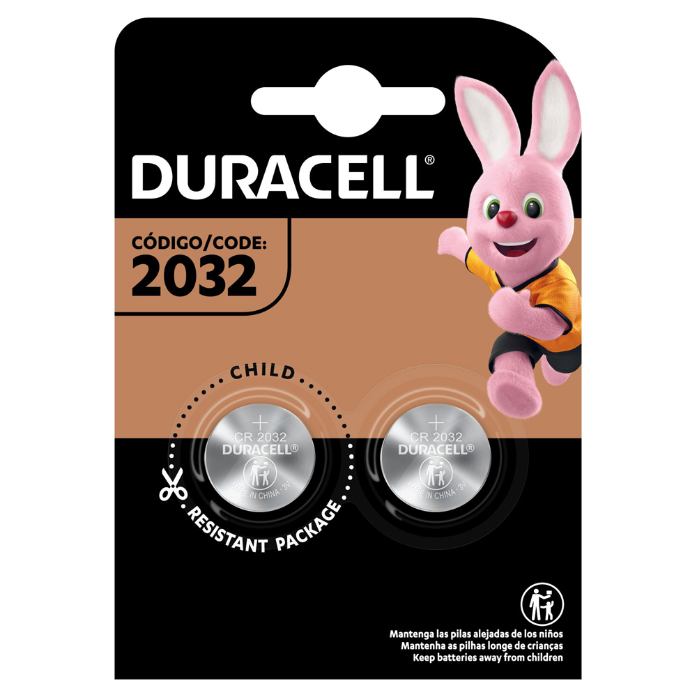 BATERIA DURACELL CR 2032 CARTELA 2UN