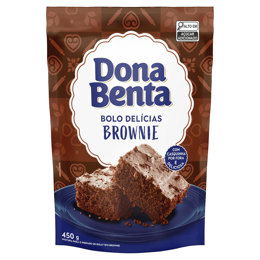MIST BOLO DONA BENTA BROWNIE 450G