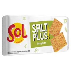 BISC SOL SALT PLUS GERGELIM 360G