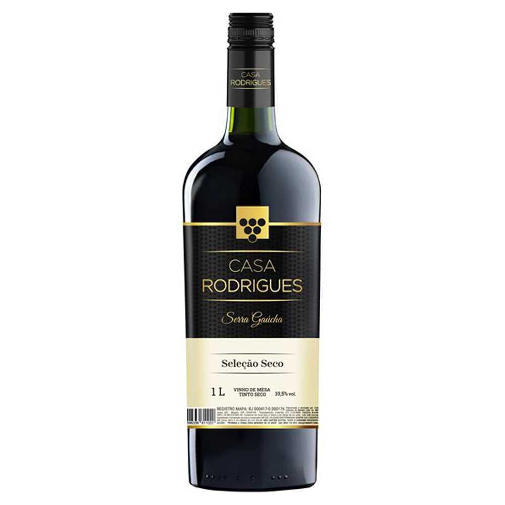 VINHO CASA RODRIGUES TT SECO 1L