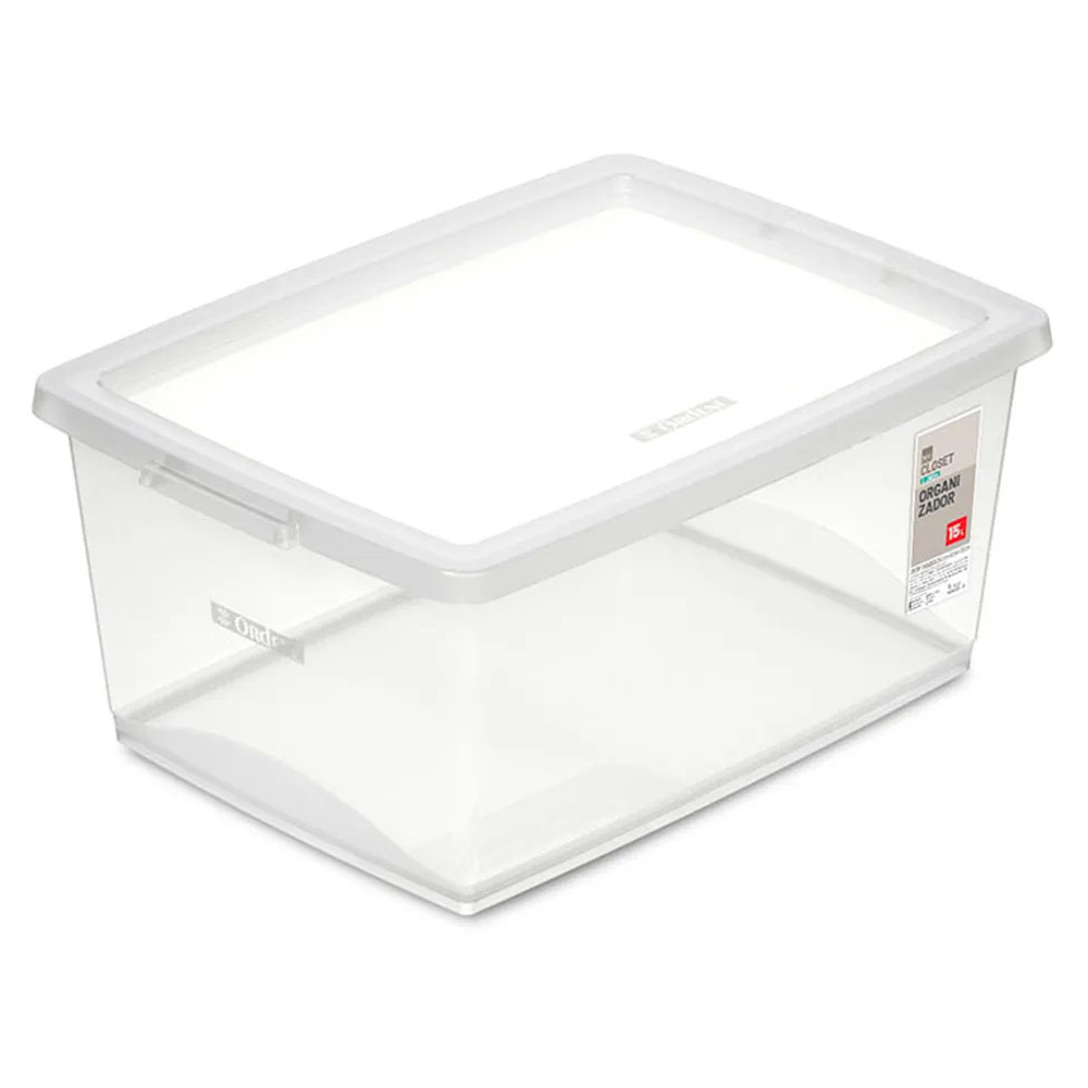 ORGANIZADOR PALST CRISTAL ORDENE 15L