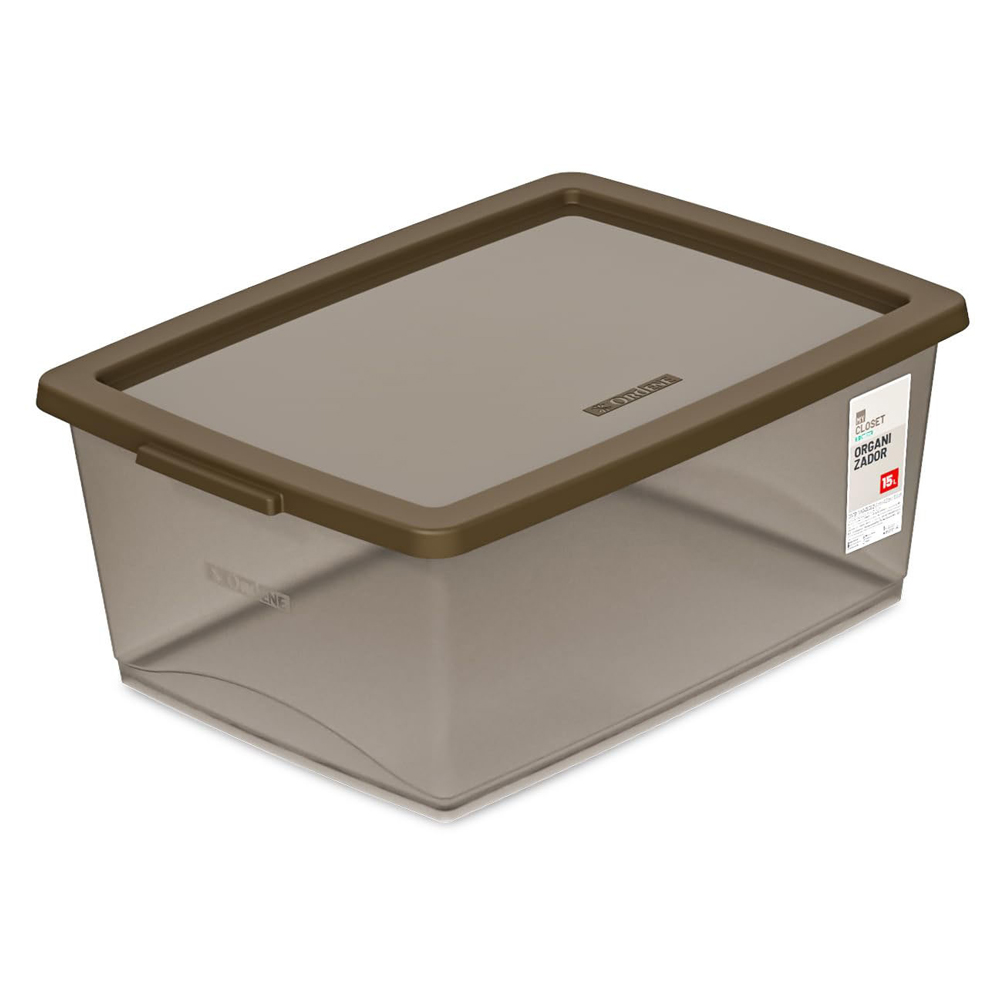 ORGANIZADOR PALST CINZA ORDENE 15L