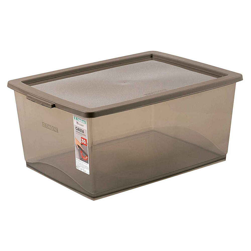 ORGANIZADOR PALST CINZA ORDENE 30L