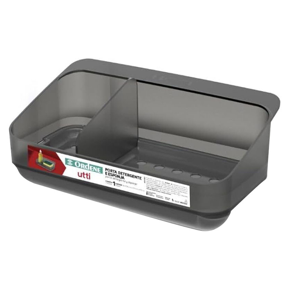 PORTA DETERG E ESPONJA PLAST ORDENE BR