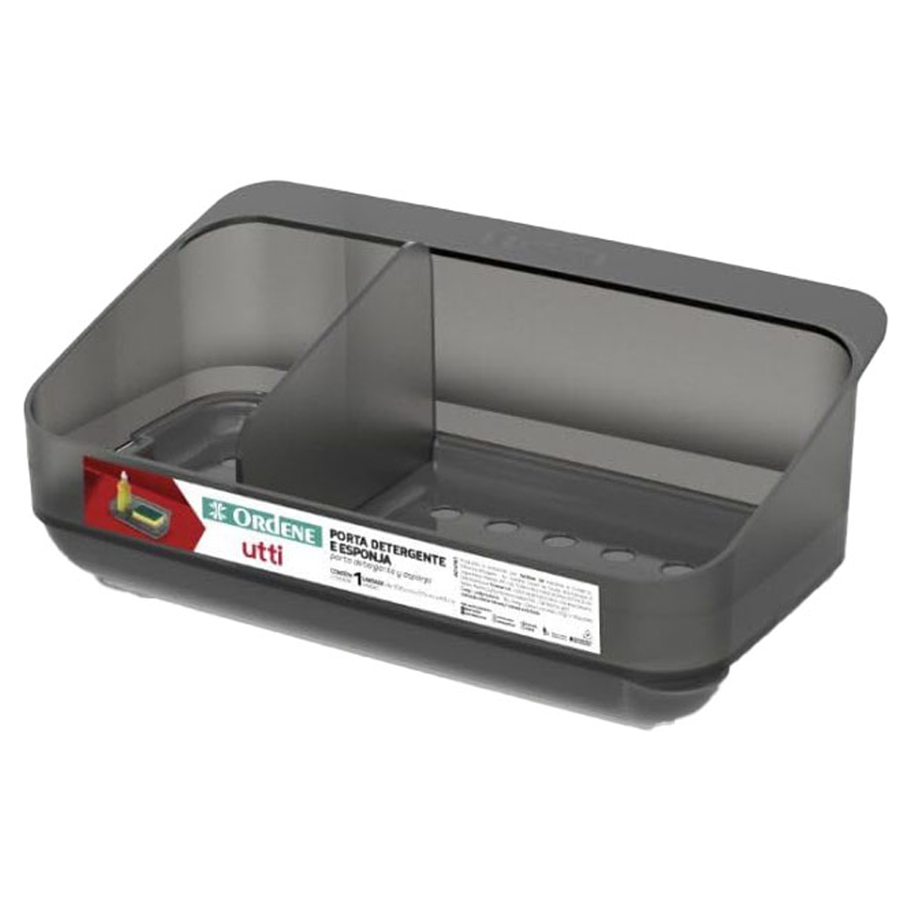 PORTA DETERG E ESPONJA PLAST ORDENE FM