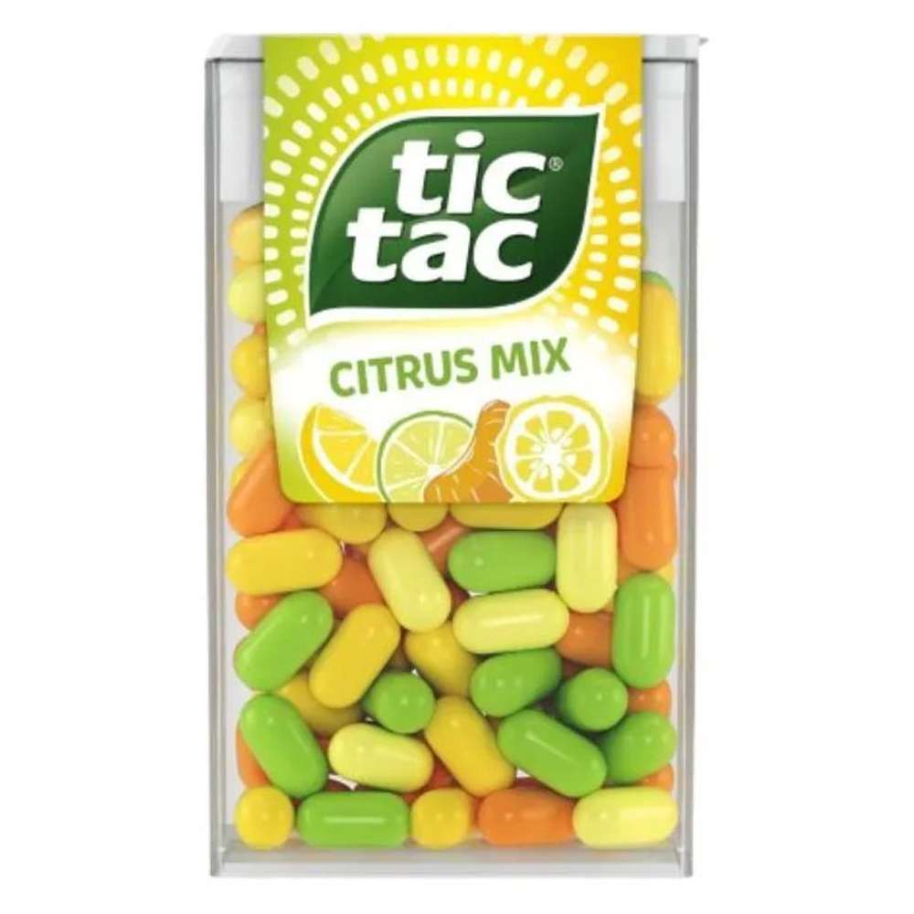 PASTILHA TIC TAC 14X14,5G CITRUS