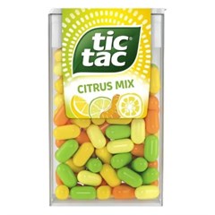 PASTILHA TIC TAC 14X14,5G CITRUS