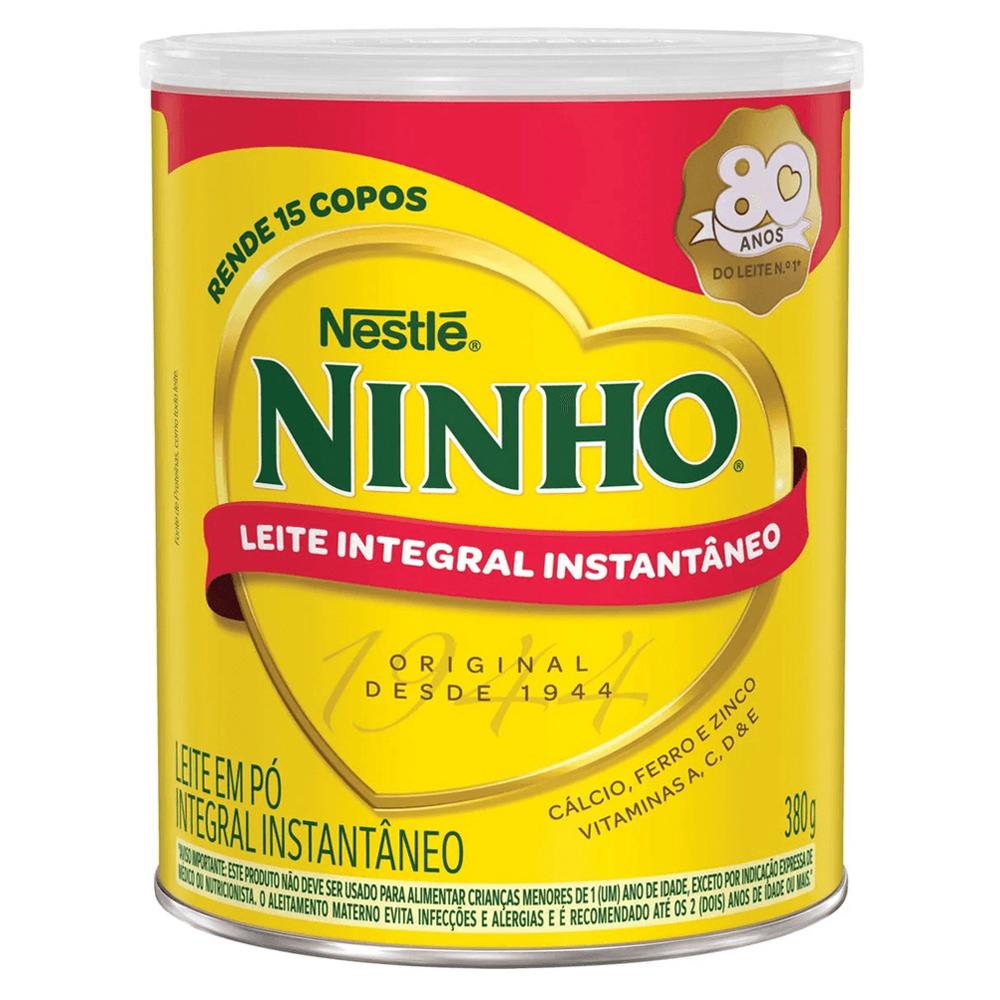 LEITE PO NINHO 380G INTEG INST LATA