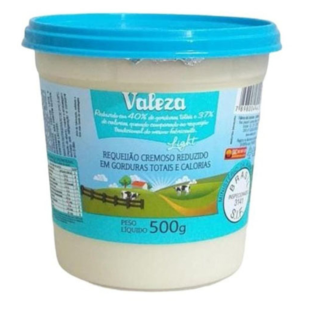 REQUEIJAO CREMOSO LIGHT VALEZA 400G