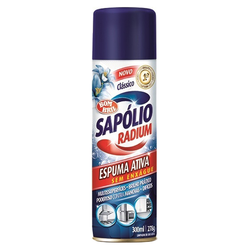 SAPOLIO RADIUM AERO ESPUMA ATIVA 300ML