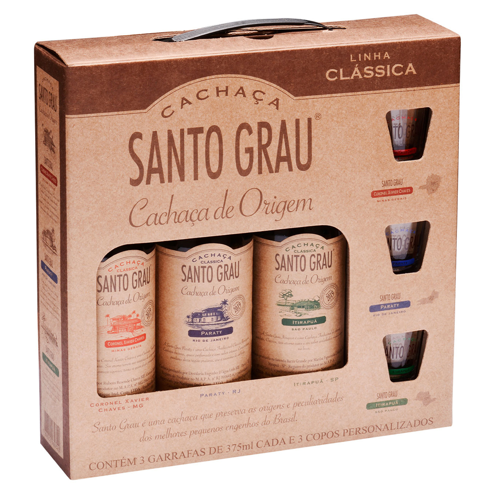 KIT SANTO GRAU 3X375ML