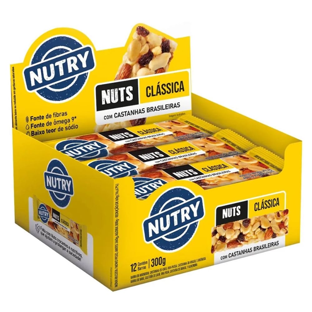 BARRA NUTS ORIGINAL 360G NUTRY