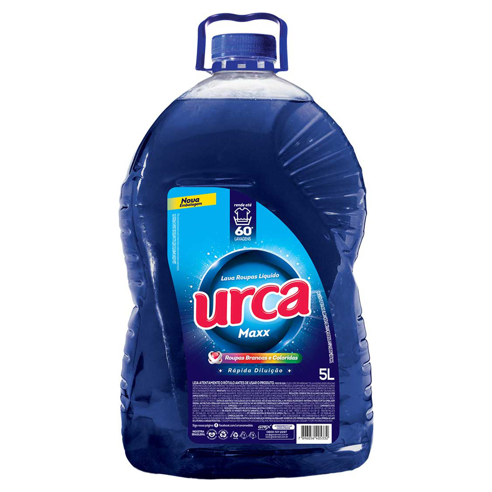 LAVA ROUPAS URCA MAXX AZUL 5L