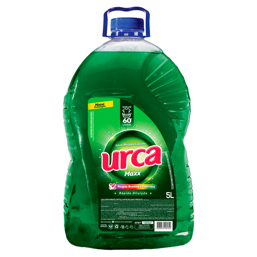 LAVA ROUPAS URCA MAXX VERDE 5L
