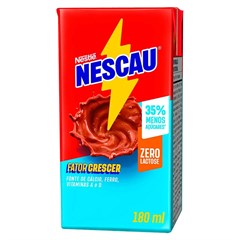 BEB LACTEA LIQ NESCAU 180ML ZERO LACTOSE